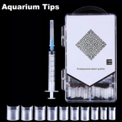 100pc Aquarium Nail Tips with box