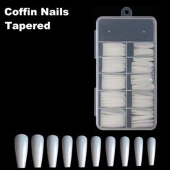 100pcs Tapered Coffin Nails With Box