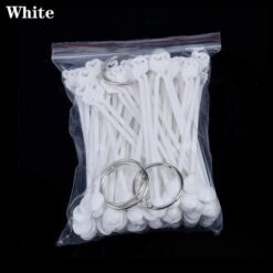 100Tips per Set Spoon Shape False Nail Art Color Chart Stick-11