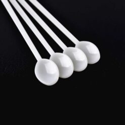 100Tips per Set Spoon Shape False Nail Art Color Chart Stick-3