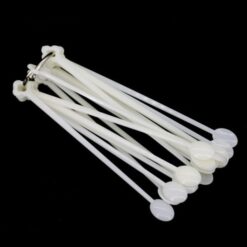 100Tips per Set Spoon Shape False Nail Art Color Chart Stick-5