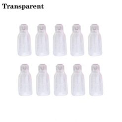 10pcs per Bag Bowknot Design Gel Nail Polish Remover Clip Wearable Soak Off Cap-10