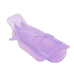 10pcs per Bag Bowknot Design Gel Nail Polish Remover Clip Wearable Soak Off Cap-3