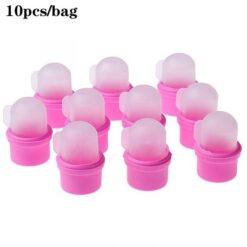 10pcs Wearable Nail Soakers Gel Polish Remover Soak Off Tool-4