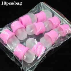 10pcs Wearable Nail Soakers Gel Polish Remover Soak Off Tool-6