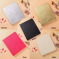 120 Colors Embedded Style Alligator Pattern Delicate PU Leather Nail Art Color Chart Displaying Book -7