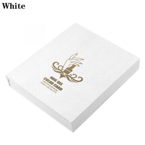 120 Colors Embedded Style Ananas pattern Nail Art Color Chart Display Book-8