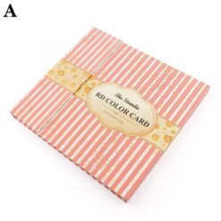 120 Colors Flower And Stripe Pattern Nail Gel Polish Color Display Card Book-14