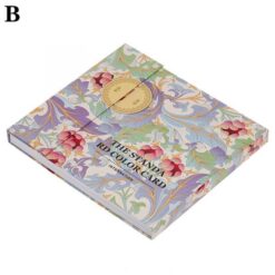 120 Colors Flower And Stripe Pattern Nail Gel Polish Color Display Card Book-15