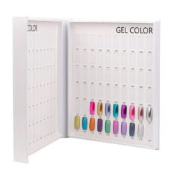 120 Colors Nail Gel Polish Color Display Chart Book-3