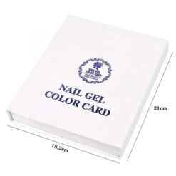 120 Colors Nail Gel Polish Color Display Chart Book-5