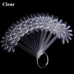 120 Tips Sunflower Design Nail Art Color Chart Display Gel Polish Color Card-10