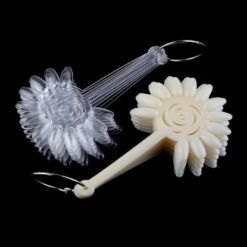 120 Tips Sunflower Design Nail Art Color Chart Display Gel Polish Color Card