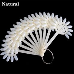 120 Tips Sunflower Design Nail Art Color Chart Display Gel Polish Color Card-9