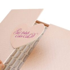 126 Colors Embedded Style Heart Design Nail Art Color Chart Display Book-1