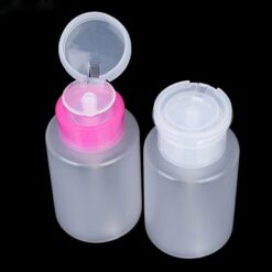 150ml Nail Salon Refillable Container Plastic Liquid Push Down Bottle-2