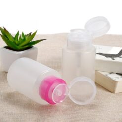 150ml Nail Salon Refillable Container Plastic Liquid Push Down Bottle-4