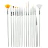 15PCS Different Functions Nail Art Design Brush Kit