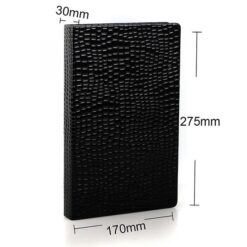 160 Colors Embedded Style Alligator Pattern Delicate PU Leather Nail Art Color Chart Display Book-5