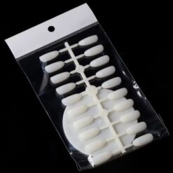 20 Tips Detachable Nail Art Gel Polish Display Round Practice Wheel-5