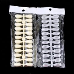 240Tips per Bag Almond Nail Tips For Displaying Gel Polish Color And Designs-6
