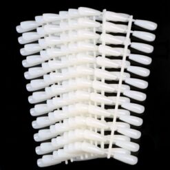 240Tips per Bag Coffin Ballerina Nail Tips For Displaying Gel Polish Color And Designs-3