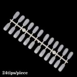 240Tips per Bag Oval Shape Nail Tips For Displaying Gel Polish Color And Designs-2