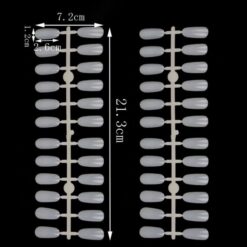 240Tips per Bag Oval Shape Nail Tips For Displaying Gel Polish Color And Designs-4