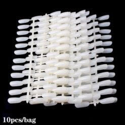 240Tips per Bag Oval Shape Nail Tips For Displaying Gel Polish Color And Designs-5