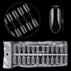 240Tips per Bag Oval Shape Nail Tips For Displaying Gel Polish Color And Designs0