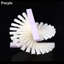 36Tips Spiral Style Nail Art Gel Polish Color Display Sticks-5