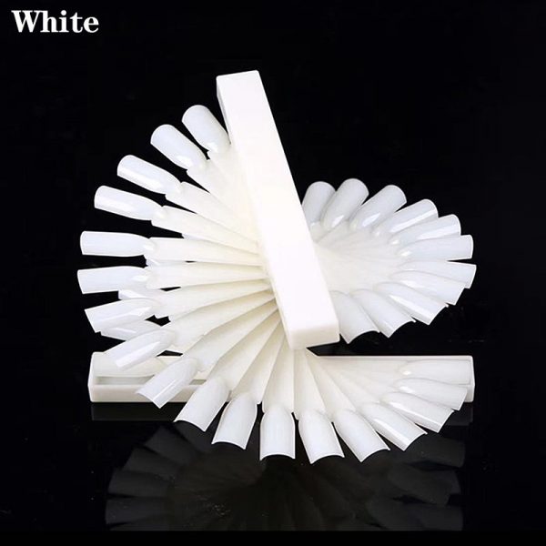 36Tips Spiral Style Nail Art Gel Polish Color Display Sticks-6