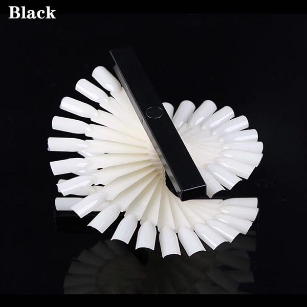 36Tips Spiral Style Nail Art Gel Polish Color Display Sticks-8