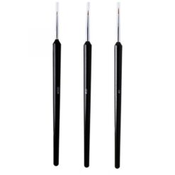 3PCS Tiny Detail Drawing Painting Nail Art Brush Set-4