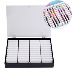 44 Grids Nail Gel Polish Color Display Tips Storage Box