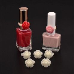 50 PCS per pack Nail Art Butterfly And Rose Ring Style Tips For Color Display -1