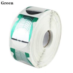 500pcs Fish Shape Nail Art Tips Extension Forms Guide-10