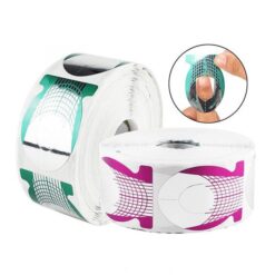 500pcs Fish Shape Nail Art Tips Extension Forms Guide