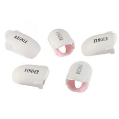 5Pcs Plastic Nail Art Soak Off Finger Cap Clip UV Gel Polish Remover Wrap Tools-1