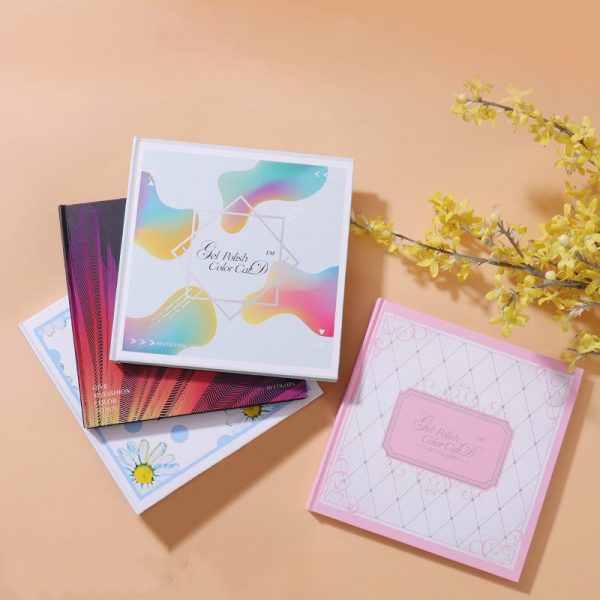 60 And 80 Colors Various Designs Of Nail Gel Polish Display Card Book Color Board-1