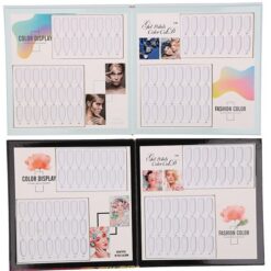 60 And 80 Colors Various Designs Of Nail Gel Polish Display Card Book Color Board-7