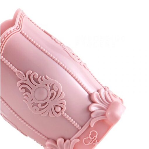 Antique Anaglyph Style Nail Art Brush Holder Nail Tools Storage Box-3