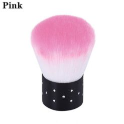 Crystal Embedded Handle Soft Nail Art Dust Brush Make Up Foundation Brush-14