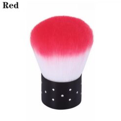 Crystal Embedded Handle Soft Nail Art Dust Brush Make Up Foundation Brush-9