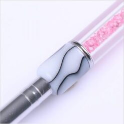 Detail of 5 Types Multi-functional Crystal Acrylic Handle Nail Art Brush-2