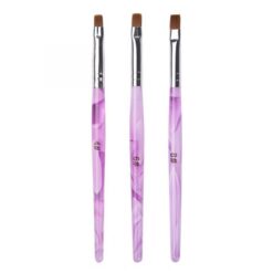 detail of Gel Nail Brush With Spray Design Handle-2