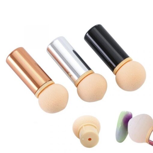 Detail of Nail Art Gradient Sponge Head Blooming Painting Design Tool