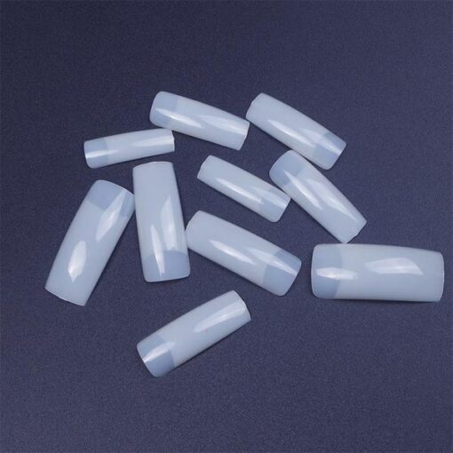 details of half cover nail tips