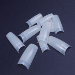 details of 500pcs false French nail tips in box