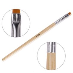 Details of Gel Nail Brush With Natural Wooden Handle